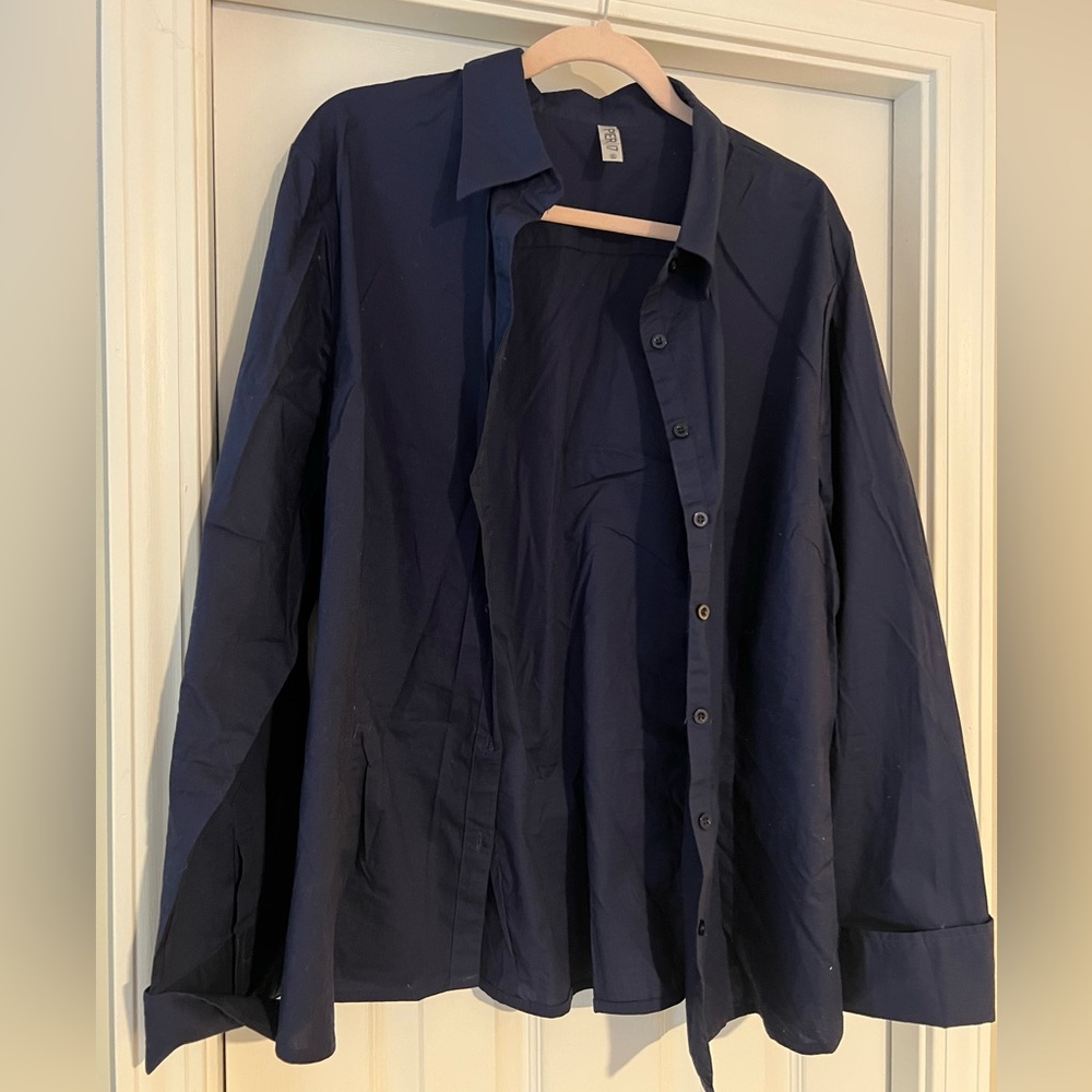 Pier 17 Dark Blue Shirt